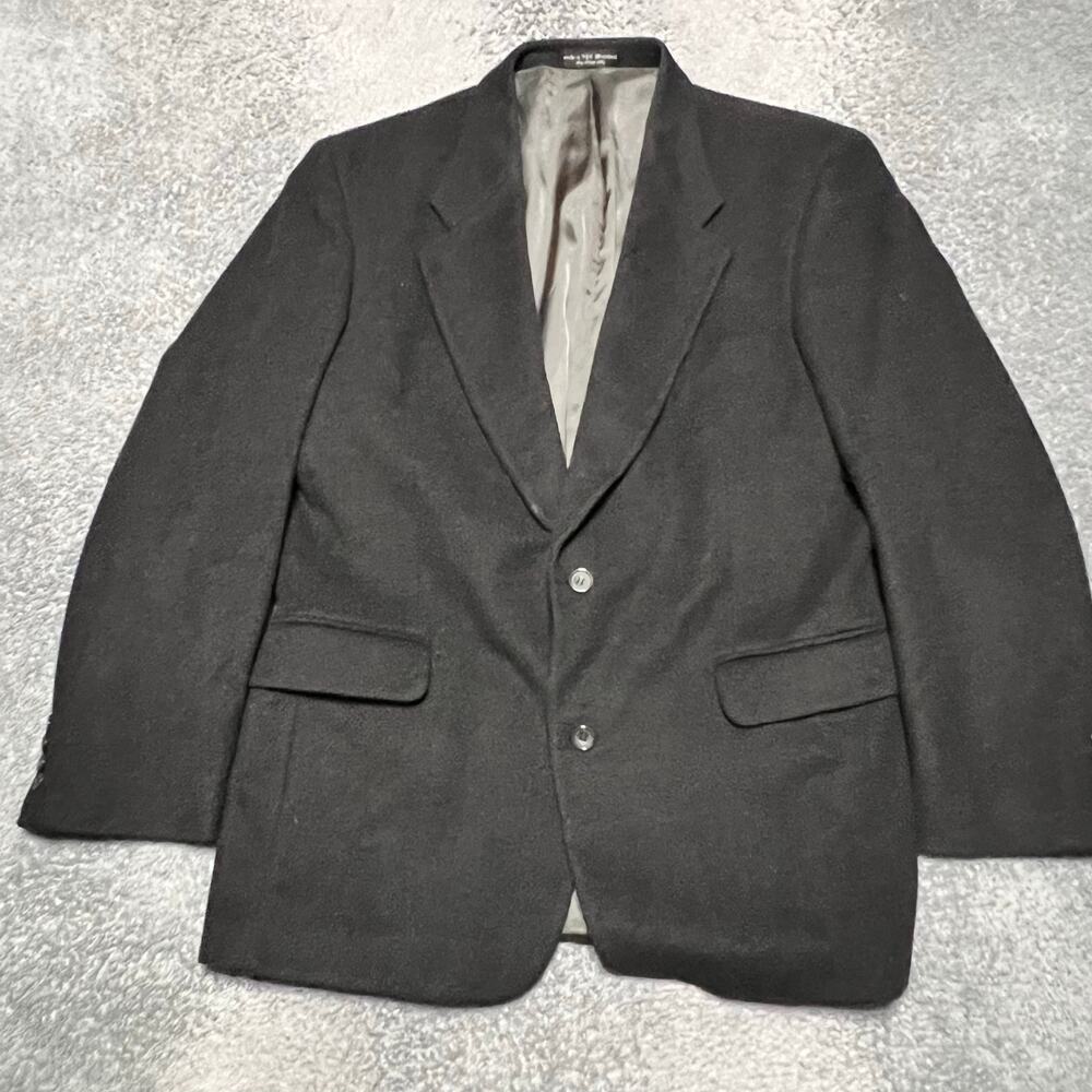 Gianfranco Ruffini Blazer Mens 44R Sport Coat Jacket Gray Cashmere